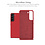 Ntech  Hoesje Geschikt Voor Samsung Galaxy S22 Hoesje Silicone Backcover - Rood