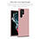 Ntech  Hoesje Geschikt Voor Samsung Galaxy S22 Ultra Hoesje Silicone Backcover Licht rose