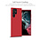 Ntech  Hoesje Geschikt Voor Samsung Galaxy S22 Ultra Hoesje Silicone Backcover Rood