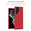 Ntech  Hoesje Geschikt Voor Samsung Galaxy S22 Ultra Hoesje Silicone Backcover Rood