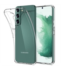 Ntech Samsung Galax S22 Hoesje Transparant telefonhoesje