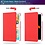 Ntech Hoesje Geschikt Voor Samsung Galaxy Tab A7 Lite Hoes bookcase - Hoesje Geschikt Voor Samsung Galaxy Tab A7 Lite hoes 8.7 360 draaibare case Hoesje - Rood