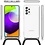Ntech Hoesje Geschikt Voor Samsung Galaxy A53 5G Hoesje transparant met Koord - Hoesje Geschikt Voor Samsung Galaxy A53 5G hoesje met koord draagkoord - Goedkoop - Necklace - Neckstrap - Telefoon koord - Telefoonhoesje met koord