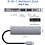 Eisenz Originele Eisen USB C HUB 6 in 1 - met/naar HDMI 4K, 2x USB 3.0 (Thunderbolt), USB C opladen, Micro/SD card reader Hub | Geschikt voor Apple Macbook Pro, Air, Lenovo, Geschikt voor Samsung, Asus, Acer, HP en Dell.