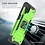 Ntech Hoesje Geschikt Voor Samsung Galaxy A12 Hoesje Heavy Duty Armor Hoesje Groen - Galaxy A12 Case Kickstand Ring cover met Magnetisch Auto Mount- Hoesje Geschikt Voor Samsung Galaxy A12 screenprotector 2 pack