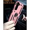 Ntech Hoesje Geschikt Voor Samsung Galaxy S22 Hoesje Anti-Shock Hybrid Armor Rose Goud - Hoesje Geschikt Voor Samsung Galaxy S22 hoesje met Kickstand Ring Houder - Kunststof - Back Cover