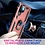 Ntech Hoesje Geschikt Voor Samsung Galaxy S22 Ultra Hoesje Anti-Shock Hybrid Armor Rose Goud - Hoesje Geschikt Voor Samsung Galaxy S22 Ultra hoesje met Kickstand Ring Houder - Kunststof - Back Cover