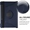 Ntech Hoesje Geschikt Voor Samsung Galaxy Tab S8 hoes Draaibare Book Case Cover Donker Blauw - Hoesje Geschikt Voor Samsung Galaxy Tab S8 hoesje 2022 - Tab S7 hoes 11 inch Tablet Hoes