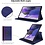 Ntech Hoesje Geschikt Voor Samsung Galaxy Tab S8 Plus hoes Draaibare Book Case Cover Donker Blauw - Hoesje Geschikt Voor Samsung Galaxy Tab S8 Plus hoesje 2022/ Tab S7 FE 2021/Tab S7 Plus 2020 hoesje -Tablet Hoes 12.4 Inch