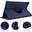 Ntech Hoesje Geschikt Voor Samsung Galaxy Tab S8 Plus hoes Draaibare Book Case Cover Donker Blauw - Hoesje Geschikt Voor Samsung Galaxy Tab S8 Plus hoesje 2022/ Tab S7 FE 2021/Tab S7 Plus 2020 hoesje -Tablet Hoes 12.4 Inch