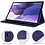 Ntech Hoesje Geschikt Voor Samsung Galaxy Tab S8 Plus hoes Draaibare Book Case Cover Donker Blauw - Hoesje Geschikt Voor Samsung Galaxy Tab S8 Plus hoesje 2022/ Tab S7 FE 2021/Tab S7 Plus 2020 hoesje -Tablet Hoes 12.4 Inch