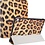 Ntech Hoes geschikt voor iPad Air 5 bookcase Luipaard print - Hoes geschikt voor iPad air 2022 hoes 10.9 - Hoes geschikt voor iPad Air 5 smart case Kunstleer - Hoes geschikt voor iPad air 2020 hoes Trifold Smart hoesje