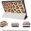 Ntech Hoes geschikt voor iPad Air 5 bookcase Luipaard print - Hoes geschikt voor iPad air 2022 hoes 10.9 - Hoes geschikt voor iPad Air 5 smart case Kunstleer - Hoes geschikt voor iPad air 2020 hoes Trifold Smart hoesje