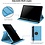 Ntech Hoesje Geschikt Voor Samsung Galaxy Tab S8 hoes Draaibare Book Case Cover Licht Blauw - Hoesje Geschikt Voor Samsung Galaxy Tab S8 hoesje 2022 - Tab S7 hoes 11 inch Tablet Hoes