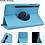 Ntech Hoesje Geschikt Voor Samsung Galaxy Tab S8 hoes Draaibare Book Case Cover Licht Blauw - Hoesje Geschikt Voor Samsung Galaxy Tab S8 hoesje 2022 - Tab S7 hoes 11 inch Tablet Hoes