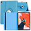 Ntech Hoes geschikt voor iPad Air 2022 360 Graden Draaibare Licht Blauw - Hoes geschikt voor iPad Air 5 hoes bookcase met standaard - Hoes geschikt voor iPad air 5 case 5e generatie hoes - Hoes geschikt voor iPad Air 2022 / Air 2020 hoes 10.9 - Hoes geschikt vo