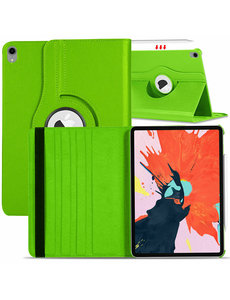 Ntech iPad Air 2022 Hoes 360 Graden Draaibare Groen - iPad Air 5 hoes bookcase met standaard - iPad air 5 case 5e generatie hoes - iPad Air 2022 / Air 2020 hoes 10.9 - hoes iPad Air 5 2022 - hoesje iPad Air 4 / 5