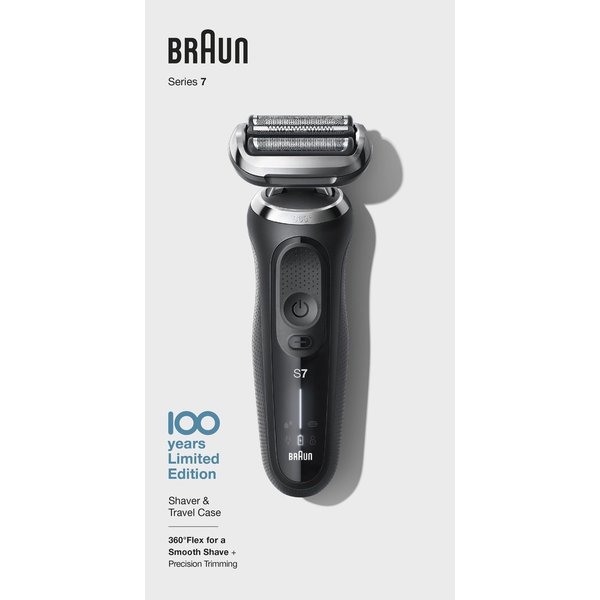 Braun Braun Series 7 Elektrisch , Design Editie met Reisetui - Zwart