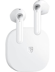 Soundpeats SoundPEATS TrueAir2 Draadloze hoofdtelefoon WIT, in-ear bluetooth hoofdtelefoon, 4 microfoons,Bluetooth 5.2, 25 uur looptijd, touch control, type C snel opladen, draadloze oordopjes met krachtige bass.