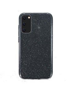 oTronica oTronica Backcover glitter hoesje voor Samsung Galaxy A12 Hoesje - Grijs