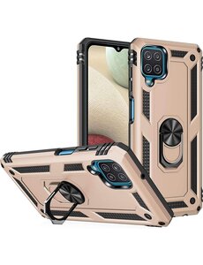 oTronica oTronica Armor Backcover voor Samsung Galaxy A12 (5G) Hoesje - Goud