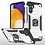 oTronica oTronica Backcover Geschikt Voor Samsung Galaxy A13 5G / A04s Hoesje – Met auto mount - Zilver