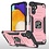 oTronica oTronica Backcover Geschikt Voor Samsung Galaxy A13 5G / A04s Hoesje – Met auto mount - Rose goud