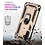 oTronica oTronica Backcover Geschikt Voor Samsung Galaxy A13 5G / A04s Hoesje – Met auto mount – Goud