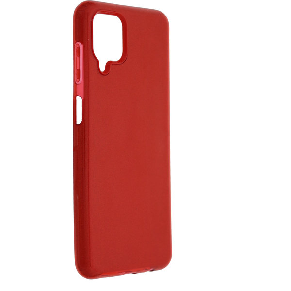 oTronica oTronica Backcover glitter Geschikt Voor Samsung Galaxy A12 Hoesje - Rood