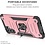 oTronica oTronica Armor Backcover Geschikt Voor Samsung Galaxy A33 (5G) hoesje met ring kickstand - Rose goud