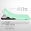 Ntech Hoesje Geschikt Voor Samsung Galaxy A22 hoesje - A22 5G hoesje Silicone Mint Groen - Galaxy A22 hoesje Liquid Silicone Soft Nano cover - 2pack Screenprotector Galaxy A22