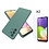 Ntech Samsung A32 hoesje - A32 4G hoesje Silicone Pine Groen - Galaxy A32 Liquid Silicone Soft Nano cover - 2pack Screenprotector Galaxy A32