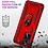 oTronica oTronica Armor Backcover Geschikt Voor Samsung Galaxy A33 (5G) hoesje met ringhouder - Rood