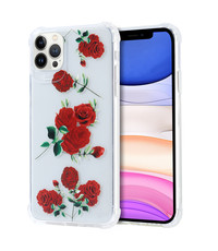 Ntech Hoesje met bloemenprint iPhone 11 Pro Max