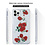 Ntech Siliconen Hoesje met bloemenprint  Geschikt voor iPhone 12 Pro Max Rozen Transparant