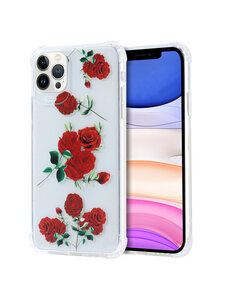 Ntech Hoesje met bloemenprint iPhone 12 mini