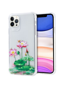 Ntech Hoesje met bloemenprint iPhone 11