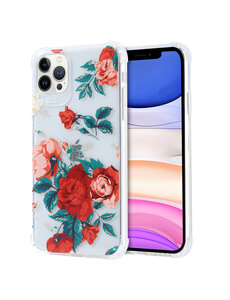 Ntech Hoesje met bloemenprint iPhone 11 Pro