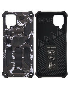 Ntech Samsung Galaxy A12 5G Hoesje - Rugged Extreme Backcover