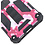 Ntech Hoesje Geschikt Voor Samsung Galaxy S20 Ultra Hoesje - Rugged Extreme Backcover Camouflage met Kickstand - Pink