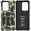 Ntech Hoesje Geschikt Voor Samsung Galaxy S20 Ultra Hoesje - Rugged Extreme Backcover Army Camouflage met Kickstand - Groen