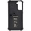 Ntech Hoesje Geschikt Voor Samsung Galaxy S21 Hoesje - Rugged Extreme Backcover Camouflage met Kickstand - Paars