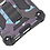 Ntech Hoesje Geschikt Voor Samsung Galaxy S21 Plus Hoesje - Rugged Extreme Backcover Camouflage met Kickstand - Paars