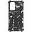 Ntech Hoesje Geschikt Voor Samsung Galaxy S20 Plus Hoesje - Rugged Extreme Backcover Marmer Camouflage met Kickstand - Zwart