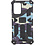 Ntech Hoesje Geschikt Voor Samsung Galaxy S20 Plus Hoesje - Rugged Extreme Backcover Camouflage met Kickstand - Paars