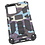 Ntech Hoesje Geschikt Voor Samsung Galaxy S20 Plus Hoesje - Rugged Extreme Backcover Camouflage met Kickstand - Paars