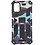 Ntech Hoesje Geschikt Voor Samsung Galaxy A71 (4G) Hoesje - Rugged Extreme Backcover Camouflage met Kickstand - Paars