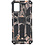 Ntech Hoesje Geschikt Voor Samsung Galaxy A71 (4G) Hoesje - Rugged Extreme Backcover Takjes Camouflage met Kickstand - Grijs