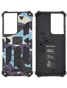 Ntech Samsung Galaxy S21 Ultra Hoesje Rugged Extreme Backcover