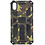 Ntech Hoesje Geschikt voor iPhone XR Hoesje - Rugged Extreme Backcover Army Camouflage met Kickstand - Groen